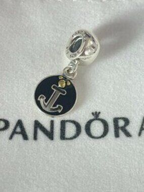 New PANDORA Disney Cruise Line DCL Exclusive Anchor Dangle Silver Charm